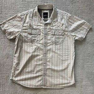 Prana short sleeve Button Down